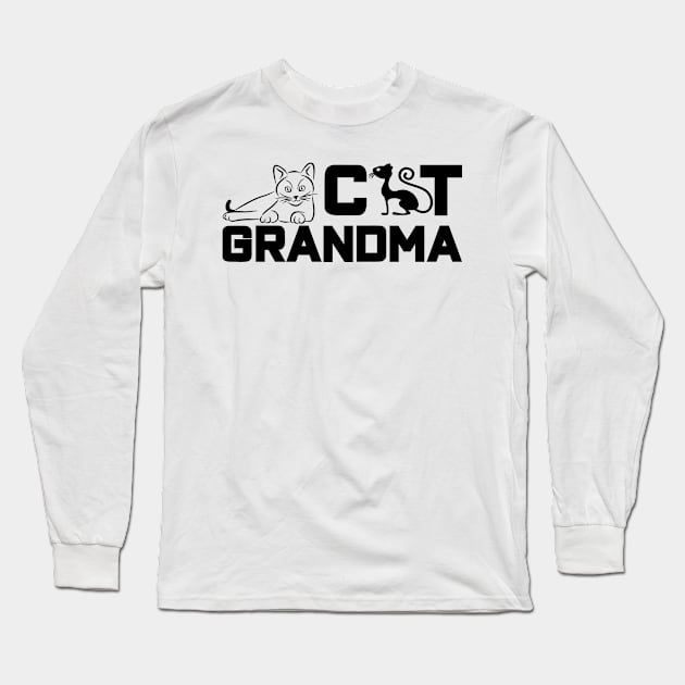 Grandma Long Sleeve T-Shirt by Design Anbay